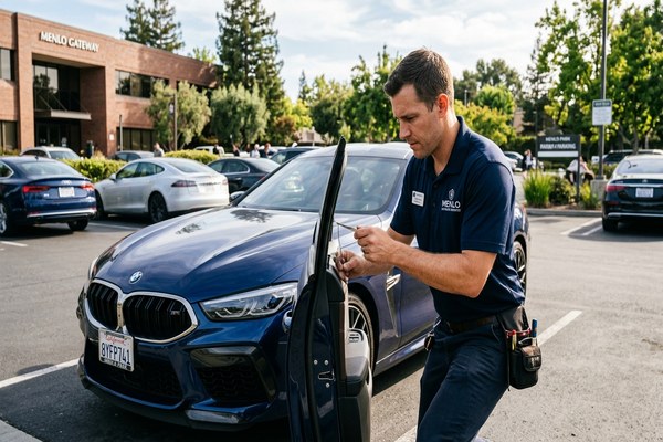 Automotive locksmith key programming car fob Menlo Park CA