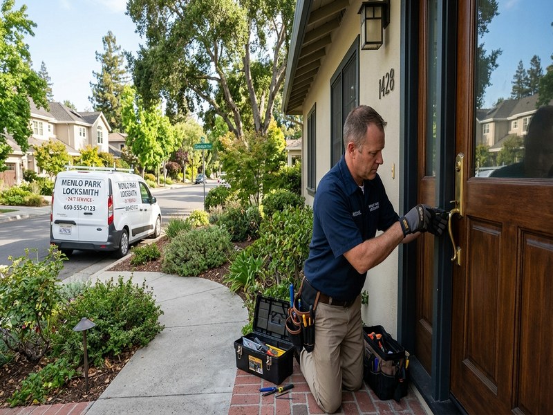 Residential deadbolt installation Menlo Park CA